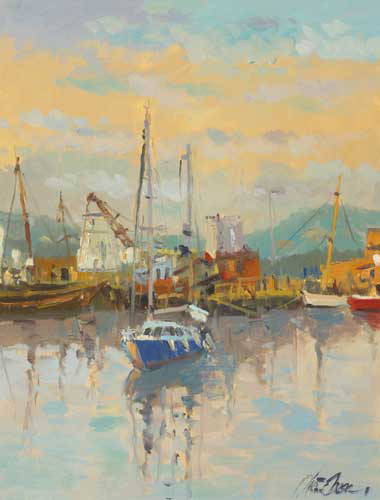 HARBOUR, ARKLOW, 1999 by Liam Treacy sold for 4,000 at Whyte's Auctions