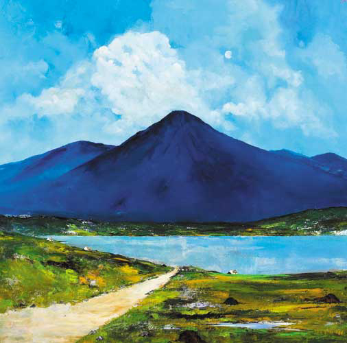 THE ROAD TO RENVYLE, CONNEMARA by David Gordon Hughes sold for 3,500 at Whyte's Auctions