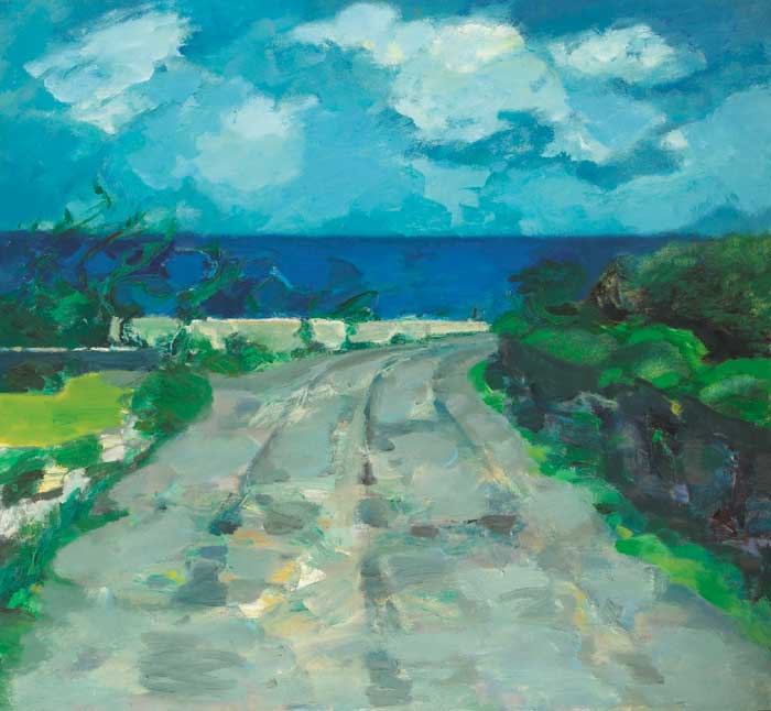 ROAD TO LACKAN BAY, COUNTY MAYO by Clement McAleer sold for 3,600 at Whyte's Auctions