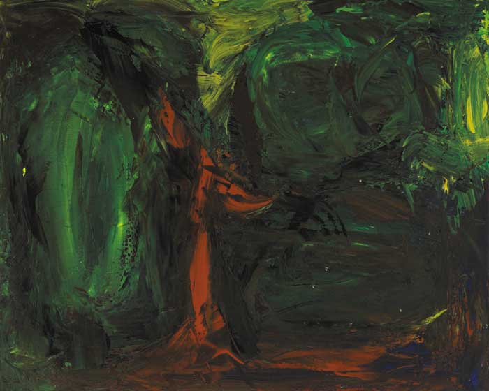 WHERE WATER FLOWS IN WINTER, 1961 by Sen McSweeney sold for 5,800 at Whyte's Auctions