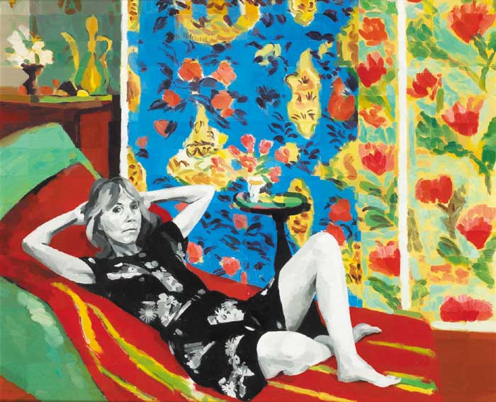 ODALISQUE, AFTER MATISSE, 1998 by Colin Harrison sold for 4,000 at Whyte's Auctions