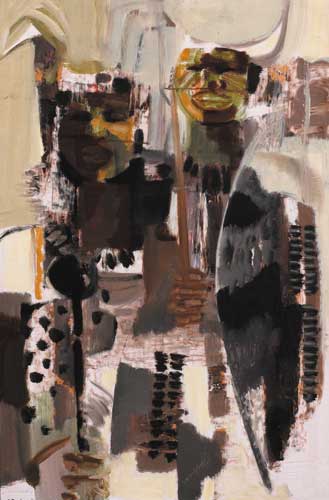 TRIBESMAN NO. 4, 1967 by George Campbell sold for 15,500 at Whyte's Auctions