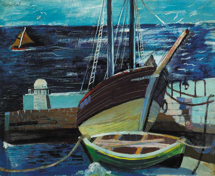 THE HARBOUR by Georgette Rondel sold for 5,000 at Whyte's Auctions