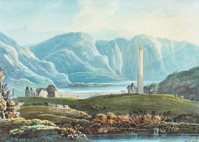 GLENDALOUGH, COUNTY WICKLOW by John Henry Campbell sold for 2,200 at Whyte's Auctions