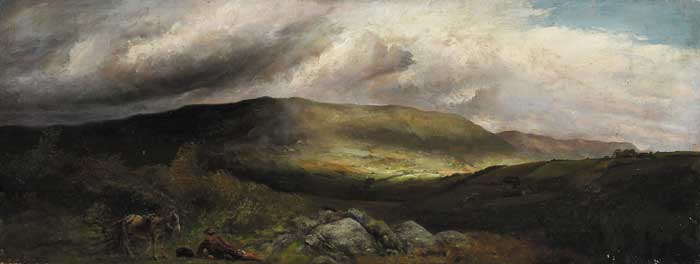 SLIEVE GALLION, COUNTY TYRONE, 1876 by Sir Robert Ponsonby Staples sold for 4,000 at Whyte's Auctions