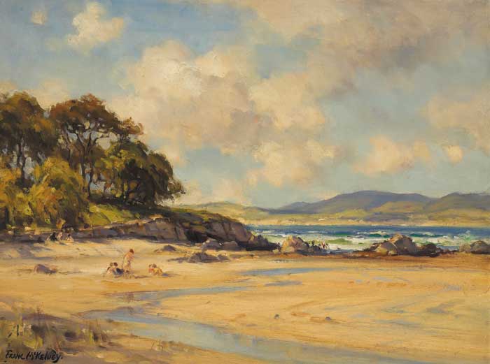 THE FRIARY BEACH, ARDS BAY, COUNTY DONEGAL by Frank McKelvey sold for 17,000 at Whyte's Auctions