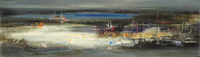 ASPECT OF DUBLIN BAY by Richard Kingston RHA (1922-2003) at Whyte's Auctions