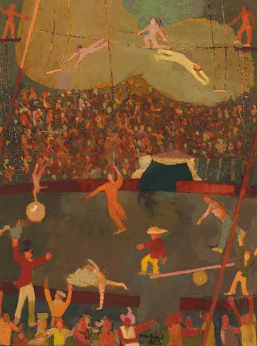 ACROBATS, 2007 by Gene Lambert sold for 3,000 at Whyte's Auctions