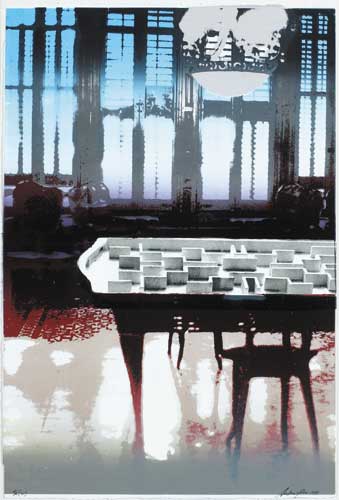 DIVINING TABLE I, 1996 by Andrew Folan sold for 370 at Whyte's Auctions