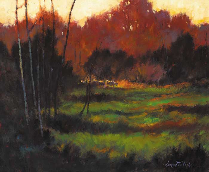 AUTUMN COWS, 2006 by Norman Teeling sold for 1,700 at Whyte's Auctions