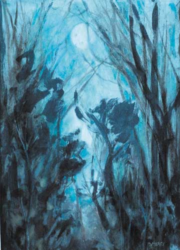 NIGHTSHAPES IN WINTER by Pauline Merry sold for 250 at Whyte's Auctions
