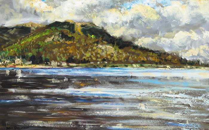 ROSTREVOR, CARLINGFORD LOUGH by Patric Stevenson sold for 750 at Whyte's Auctions