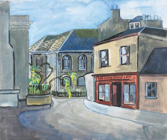 THE DEW DROP INN, COUNTY CORK by Sylvia Cooke-Collis sold for 900 at Whyte's Auctions