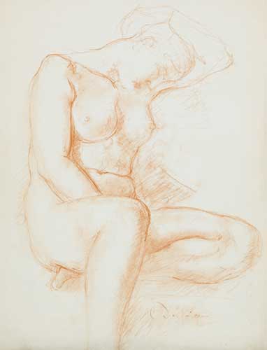 STUDIES OF FEMALE NUDE (SET OF THREE) by Charles Despiau sold for 800 at Whyte's Auctions
