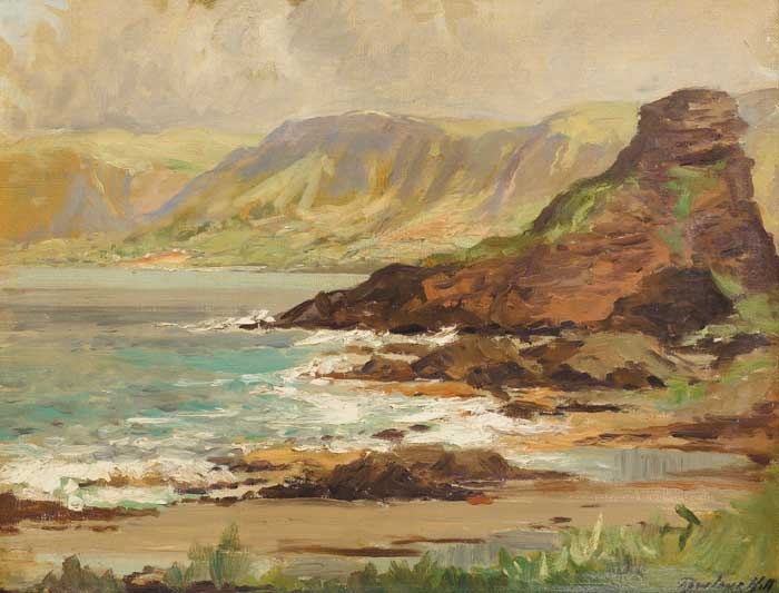 GARRON POINT AND RED BAY, COUNTY ANTRIM by Rowland Hill sold for 1,000 at Whyte's Auctions