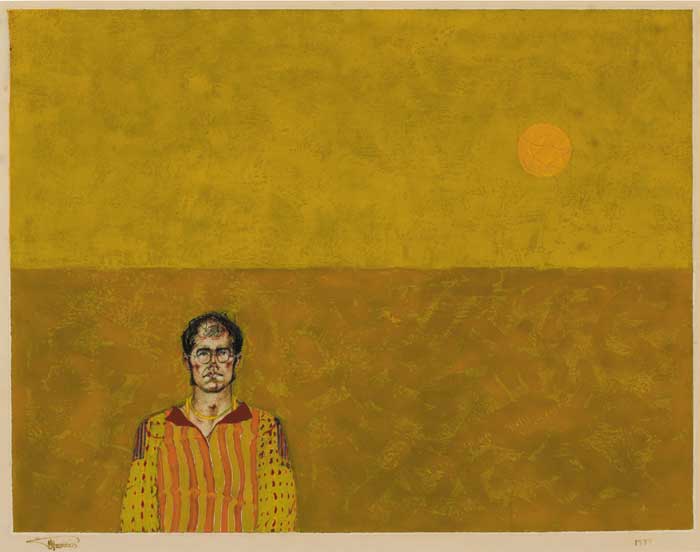 SELF PORTRAIT, 1977 by Pat Harris sold for 750 at Whyte's Auctions