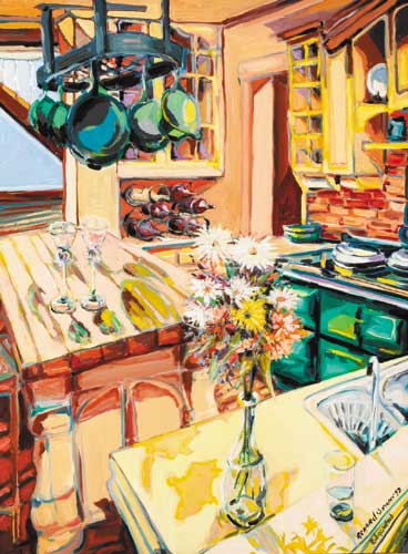 KITCHEN INTERIOR, RIDGEWOOD, 1993 by Gerard Byrne sold for 3,000 at Whyte's Auctions