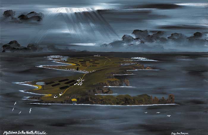 MY ISLAND IN THE NORTH ATLANTIC by Patsy Dan Rodgers sold for 2,400 at Whyte's Auctions