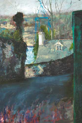 CHURCH AVENUE TOWARDS THE WATER, BLACKROCK, COUNTY CORK by John Philip Murray sold for 1,800 at Whyte's Auctions