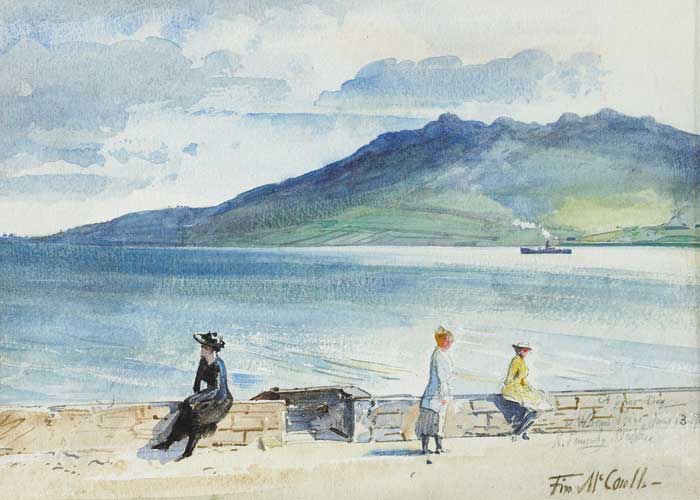 A GOOD DAY AT WARREN POINT, 13 JUNE 1918 by Sir Robert Ponsonby Staples sold for 1,200 at Whyte's Auctions