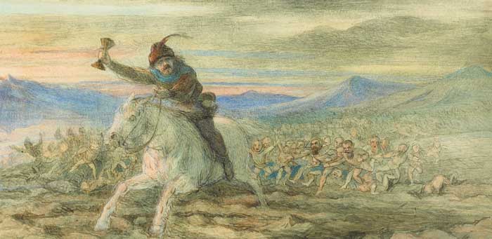 TAM O'SHANTER, THE CHASE OF THE CHALICE by Richard Doyle sold for 2,000 at Whyte's Auctions