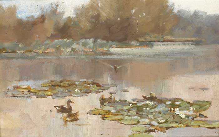ABBYLEIX PARK by Fanny Wilmot Currey sold for 1,500 at Whyte's Auctions