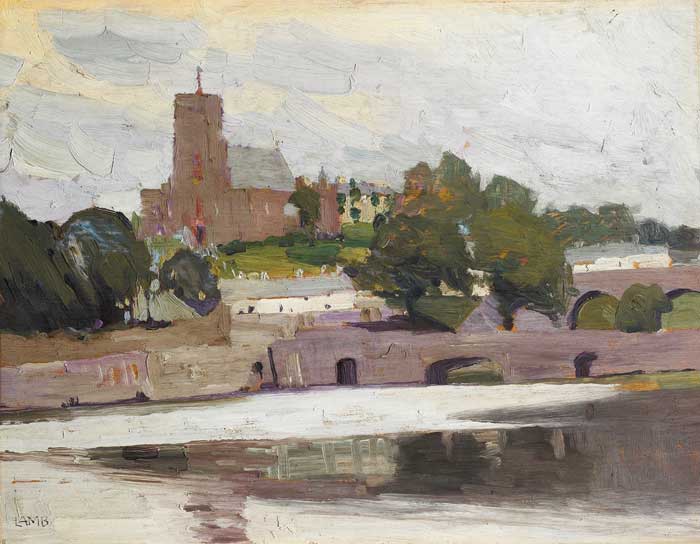 NEWPORT, COUNTY MAYO by Charles Vincent Lamb RHA RUA (1893-1964) at Whyte's Auctions
