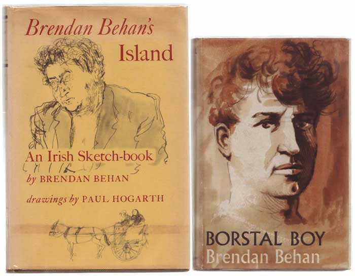 BRENDAN BEHAN'S ISLAND: An Irish Sketch-book - signed copy by Brendan Behan sold for 1,400 at Whyte's Auctions