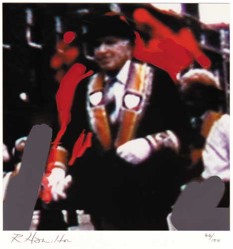 ORANGE ORDER, 1991 by Richard Hamilton sold for 1,200 at Whyte's Auctions
