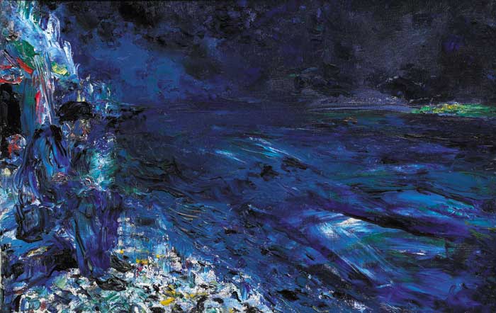RIVER MOUTH, 1946 by Jack Butler Yeats sold for 205,000 at Whyte's Auctions