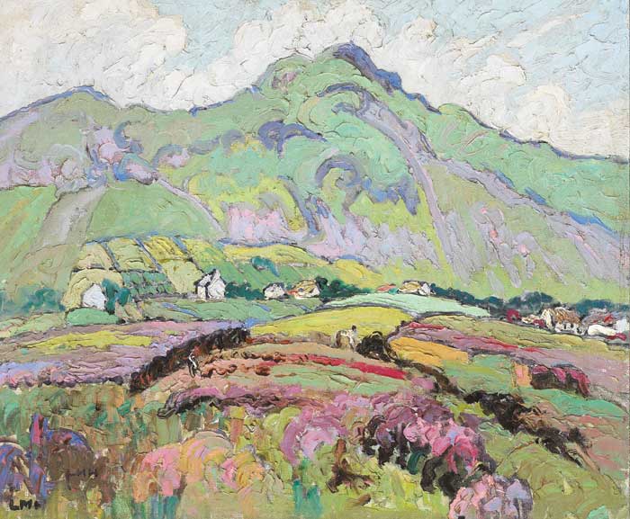 BOG, UPPER LOUGH MASK, COUNTY MAYO by Letitia Marion Hamilton RHA (1878-1964) at Whyte's Auctions
