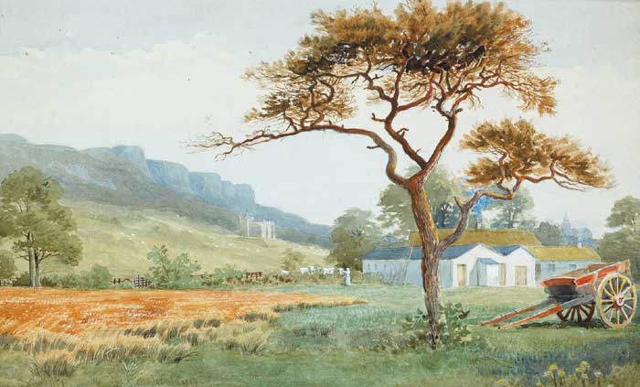 CAVE HILL, 1892 by Joseph William Carey sold for 1,400 at Whyte's Auctions