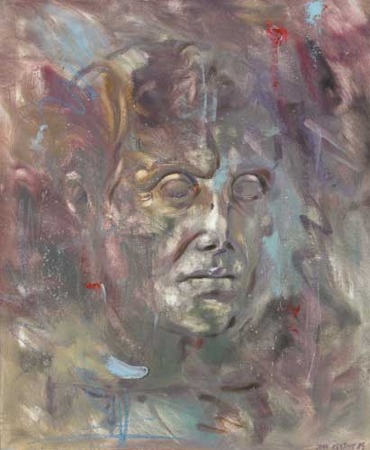 STUDY FROM THE GREEK, 1989 by John Keating sold for 1,500 at Whyte's Auctions