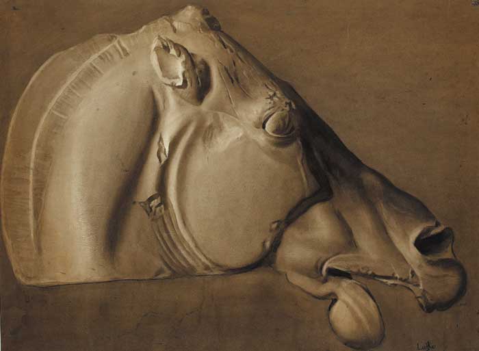 PARTHENON HORSE by John Luke sold for 4,600 at Whyte's Auctions