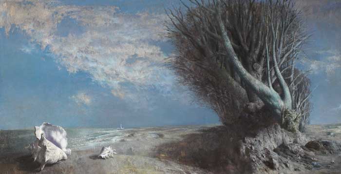 THE LEGEND AND THE SEA, c.1956 by Patrick Hennessy sold for 32,000 at Whyte's Auctions