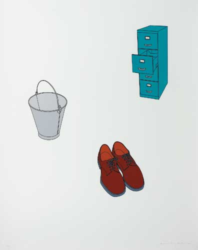 DISTANT RELATIONS, 1996 by Michael Craig-Martin sold for 1,400 at Whyte's Auctions
