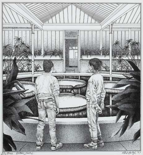 LILY HOUSE, BOTANIC GARDENS, 1987 by Robert Ballagh sold for 3,000 at Whyte's Auctions