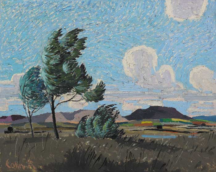 SLIGO LANDSCAPE, 1940 by Colin Middleton sold for 19,000 at Whyte's Auctions