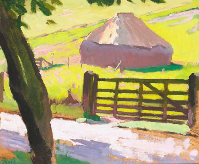 HAYSTACK by William John Leech RHA ROI (1881-1968) at Whyte's Auctions