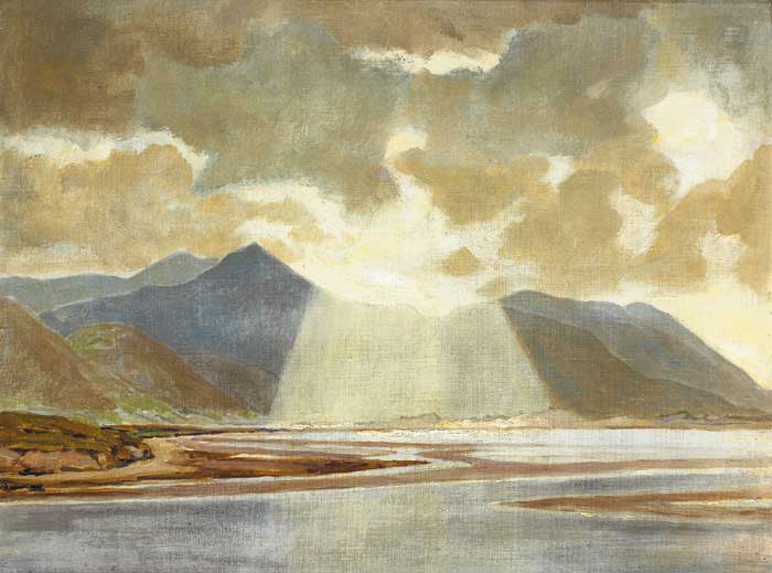 ROSSBEIGH, COUNTY KERRY by Edward Louis Lawrenson sold for 1,200 at Whyte's Auctions