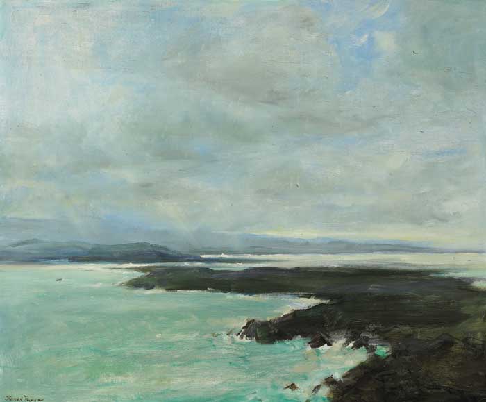WESTERN SEABOARD, 1980 by Thomas Ryan sold for 4,500 at Whyte's Auctions
