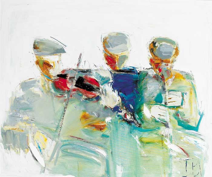THE KILLAVIL TRIO by John B. Vallely sold for 29,000 at Whyte's Auctions