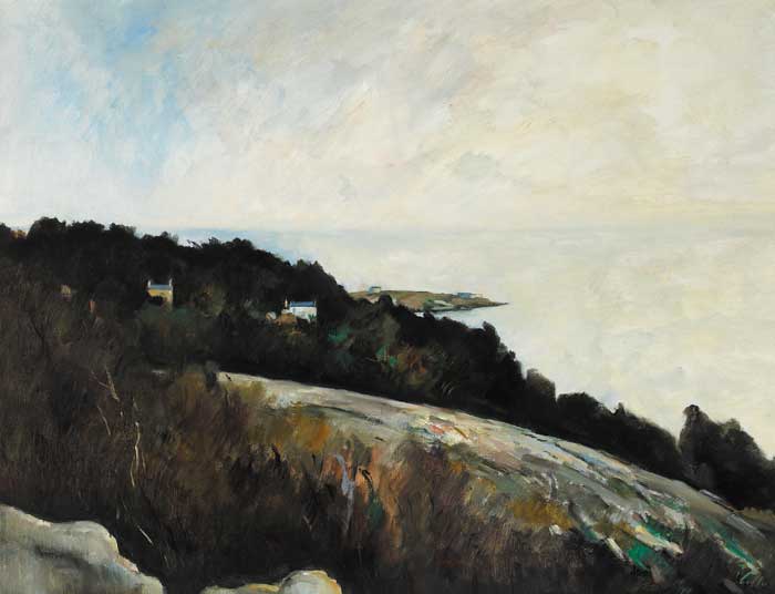 DALKEY ISLAND FROM KILLINEY HILL by Peter Collis sold for 10,500 at Whyte's Auctions