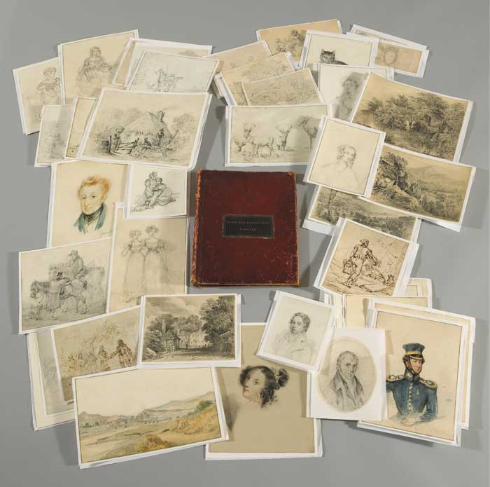 DRAWINGS AND SKETCHES by William Brocas sold for 5,700 at Whyte's Auctions