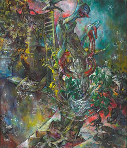 STRANGE WORLD by Mary Swanzy sold for 6,400 at Whyte's Auctions