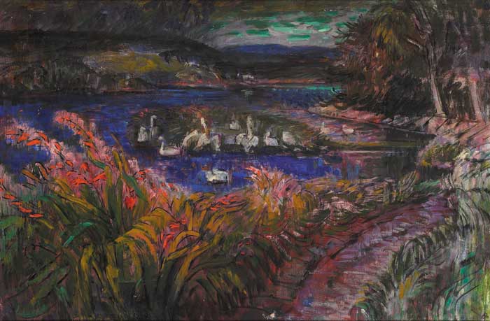 SWAN ISLAND, BANTRY BAY, 1965 by Alicia Boyle sold for 750 at Whyte's Auctions