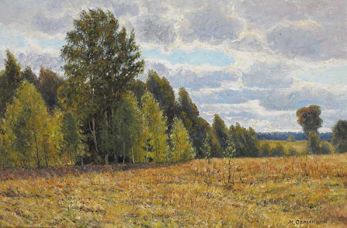 FORREST LANDSCAPE, 1997 by M. F. Obamanskhin sold for 150 at Whyte's Auctions