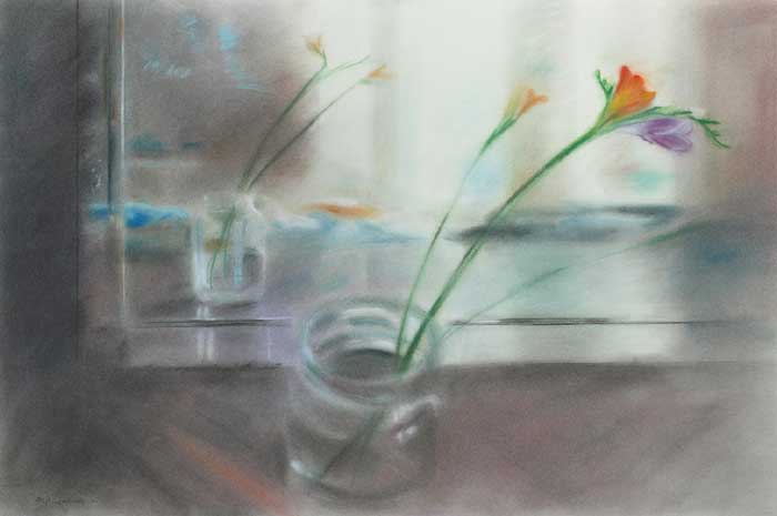REFLECTIONS by Sophie Aghajanian RUA (b.1943) at Whyte's Auctions