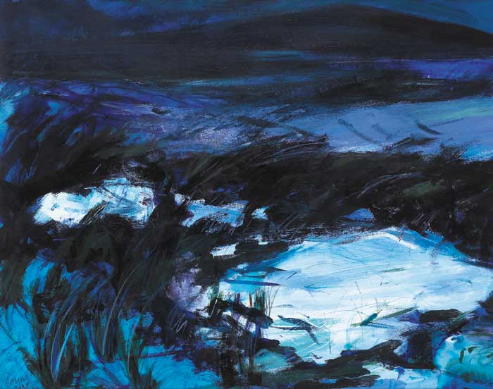 MID-WINTER, NIGHT, 2003 by Eithne Carr sold for 1,400 at Whyte's Auctions