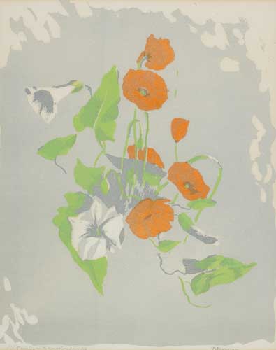 POPPIES WITH CONVOLVULUS by Phoebe Donovan sold for 170 at Whyte's Auctions